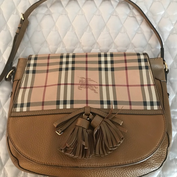 used burberry tote